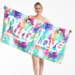 printed beach towels