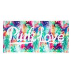 printed beach towels