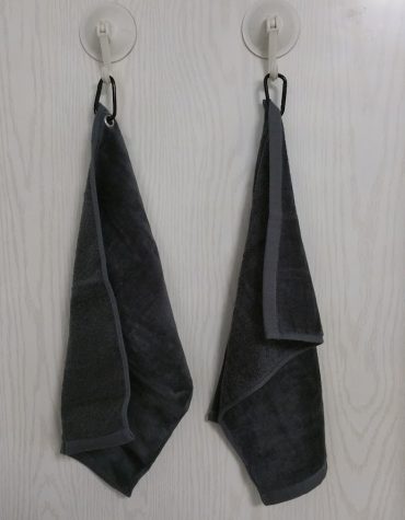 100% cotton terry velour golf towels