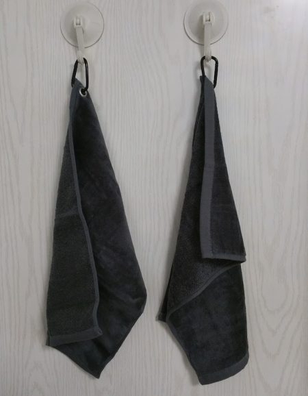 100% cotton terry velour golf towels