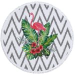round beach towels cotton