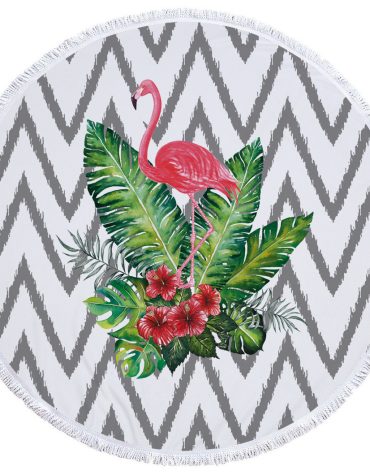 round beach towels cotton