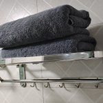 grey bath towels