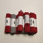 microfiber towel with laser etching logo