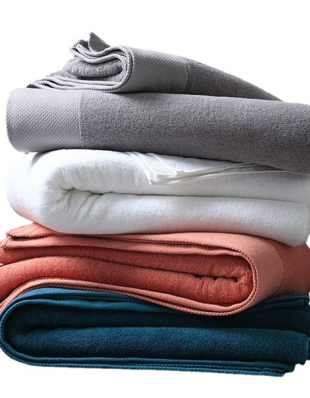 Luxury hotel bath towels