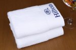 100% cotton commercial hand towels with embroidery