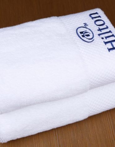 100% cotton commercial hand towels with embroidery