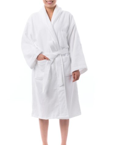 terry velour bathrobe