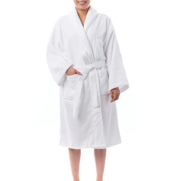 terry velour bathrobe