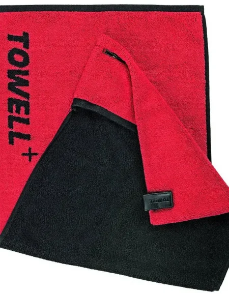 Custom gym towels with zippered pocket