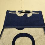 custom gym towels with zippered pocket