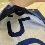 custom gym towels with zippered pocket